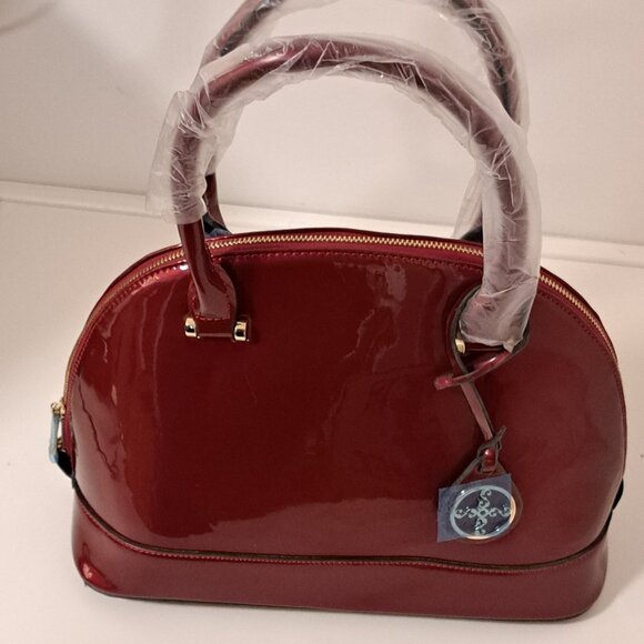Stauer Red Patent Leather Purse NWOT - Picture 4 of 16